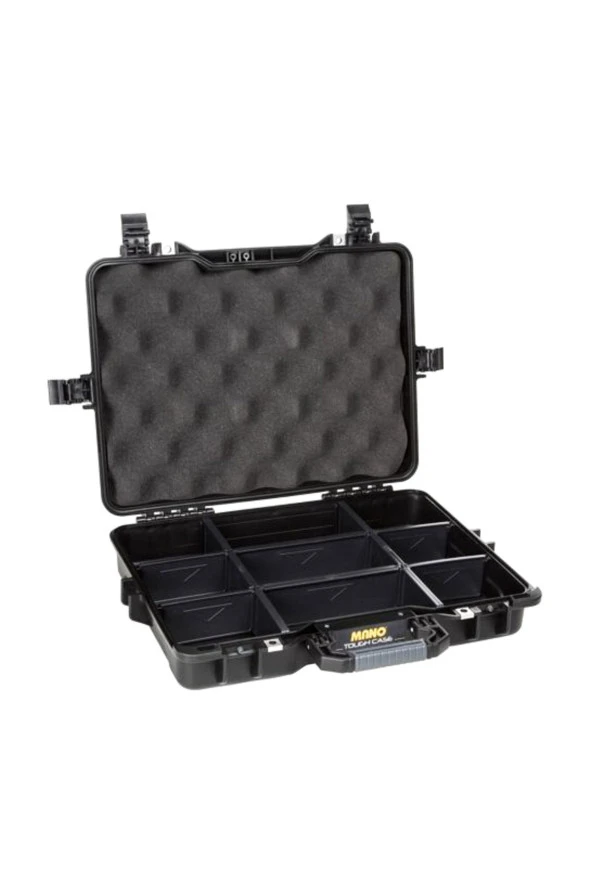 MANO Mtc 300Pl Siyah - Yumurta Sünger + Plastik Bölmeli Tough Case Pro Takım Çantası ürün görseli