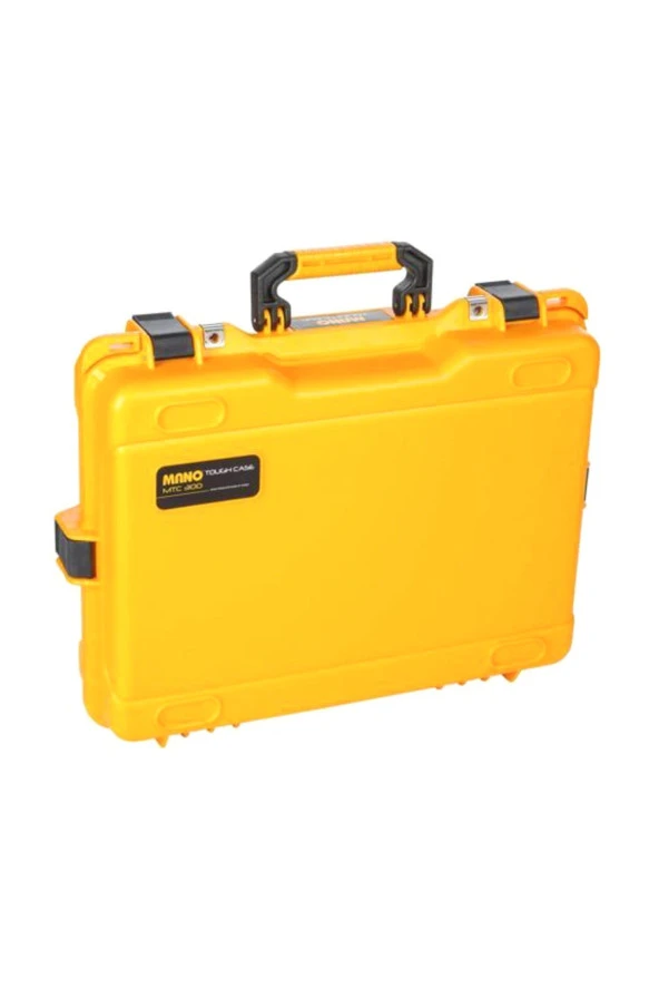 MANO Mtc 300Pl Sarı - Yumurta Sünger + Plastik Bölmeli Takım Çantası - Resim 2