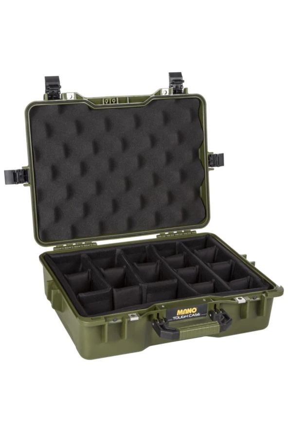 MANO Mtc 330p Yeşil - Yumurta Sünger + Bez Bölmeli Takım Çantası ürün görseli