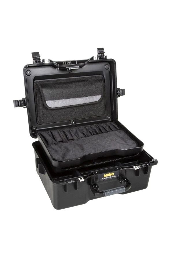 MANO Mtc 360Bt Siyah - Bez Takım Dizmeli + Plastik Bölmeli Tough Case Pro Takım Çantası
