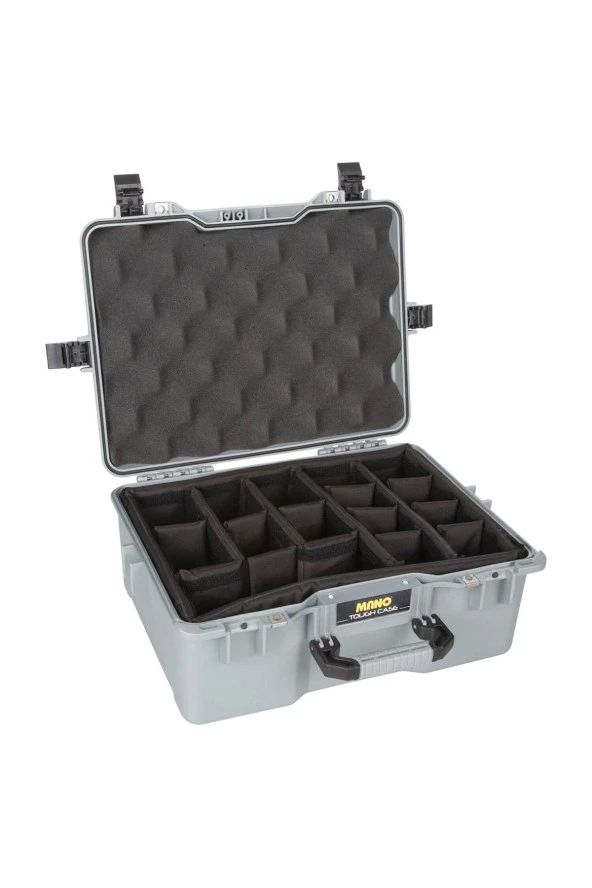 MANO Mtc 360P Gri - Yumurta Sünger + Bez Bölmeli Takım Çantası ürün görseli