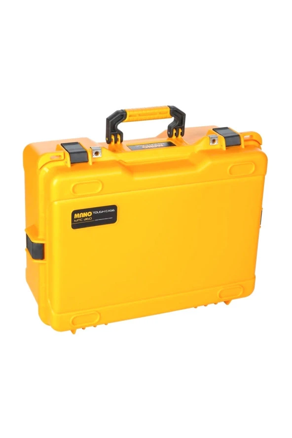 MANO Mtc 360C Sarı - Yumurta Sünger + Kare Lazer Kesim Süngerli Takım Çantası - Resim 2