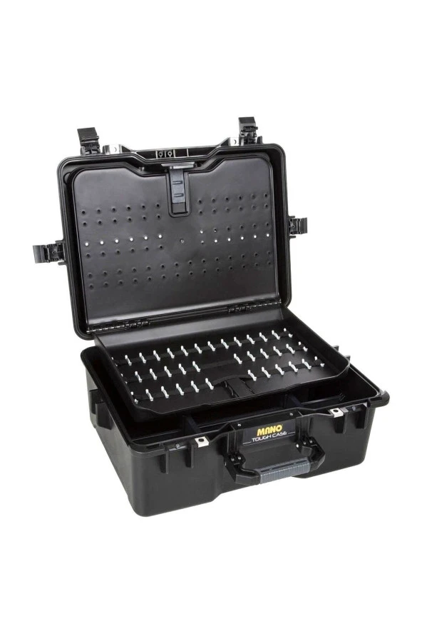 MANO Mtc 360Bt Siyah - Bez Takım Dizmeli + Plastik Bölmeli Tough Case Pro Takım Çantası - Resim 2