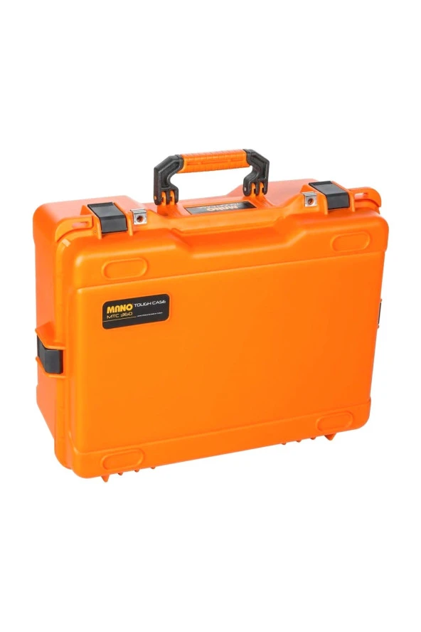 MANO Mtc 360C Turuncu - Yumurta Sünger + Kare Lazer Kesim Süngerli Takım Çantası - Resim 2