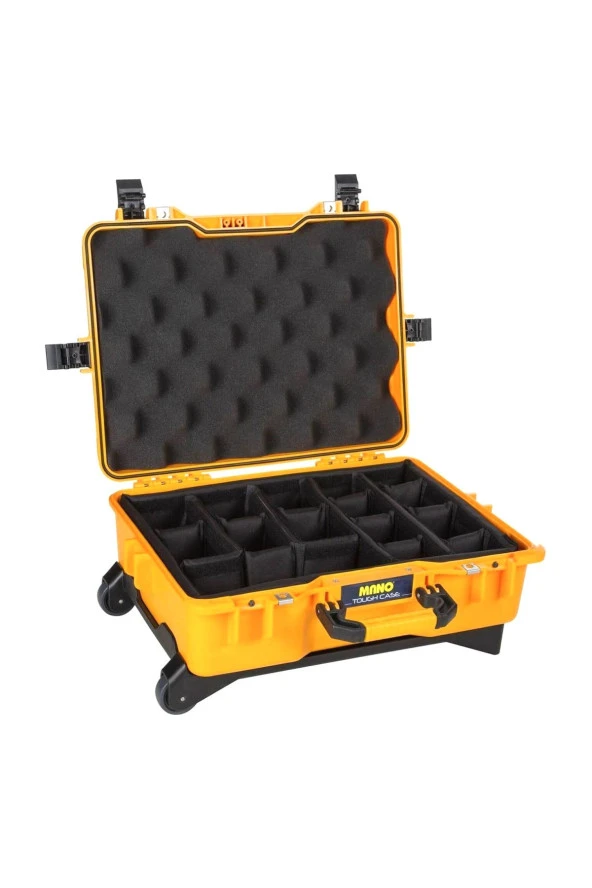 MANO Mtc 430P Sarı - Yumurta Sünger + Bez Bölmeli Tough Case Pro Takım Çantası ürün görseli