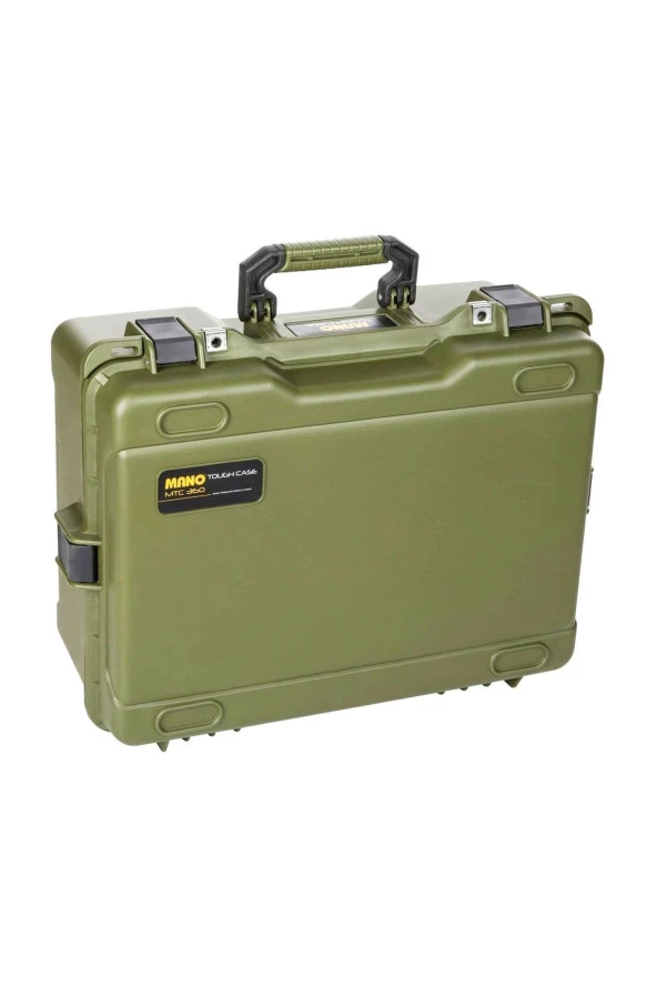 MANO Mtc 360Pl Yeşil - Yumurta Sünger + Plastik Bölmeli Takım Çantası - Resim 2