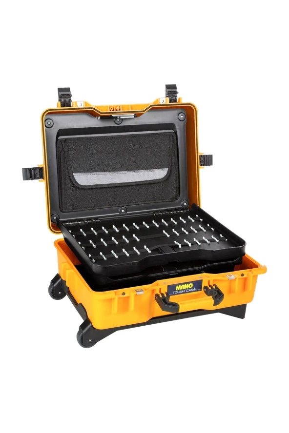 MANO Mtc 430Pp Sarı - Plastik Takım Dizmeli + Plastik Bölmeli Tough Case Pro Takım Çantası ürün görseli