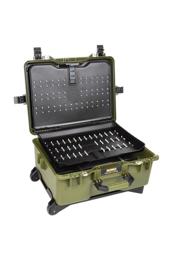 MANO Mtc 460Bt Yeşil - Bez Takım Dizmeli + Plastik Bölmeli Tough Case Pro Takım Çantası - Resim 2