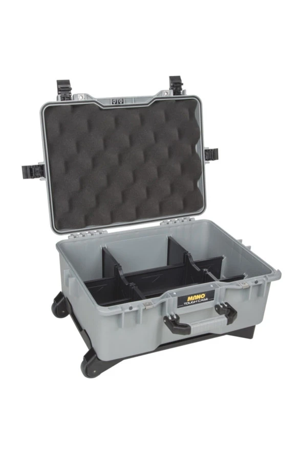 MANO Mtc 460pl Gri - Yumurta Sünger + Plastik Bölmeli Tough Case Pro Takım Çantası - Resim 4