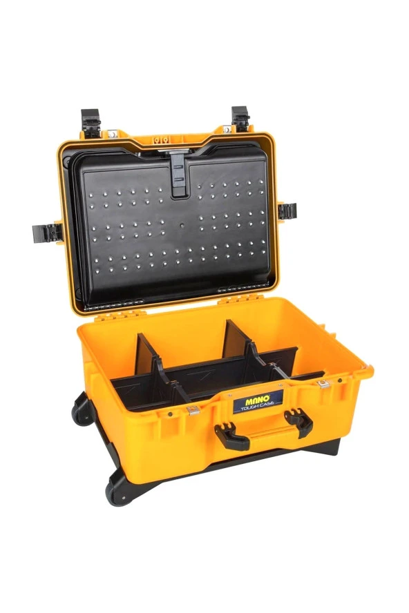 MANO Mtc 460Pp Sarı - Plastik Takım Dizmeli + Plastik Bölmeli Tough Case Pro Takım Çantası ürün görseli