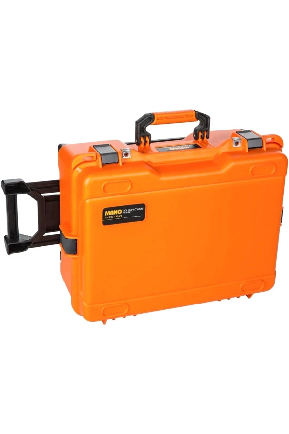 MANO Mtc 460Pp Turuncu - Plastik Takım Dizmeli + Plastik Bölmeli Tough Case Pro Takım Çantası - Resim 2