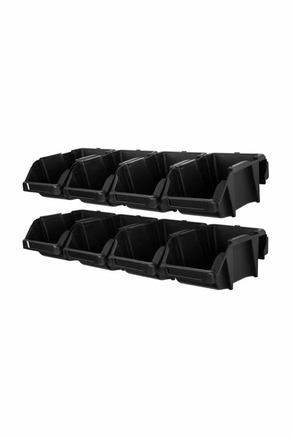 MANO S-10-Set 8Li Duvar Tipi Avadanlık Seti Siyah ürün görseli