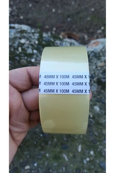 TAPEX Koli Bantı 45x100 Şeffaf (6 ADET) - 3