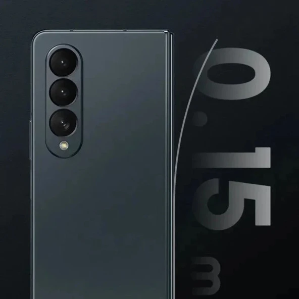 Galaxy Z Flip5 Premium Çerçeve filmi  Şeffaf Ultra koruyucu Nano Jelatin ürün görseli 1