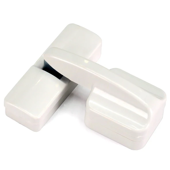 Lüks Emniyet Kancası Beyaz - Resim 2