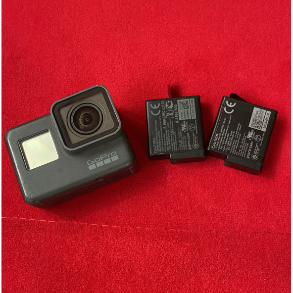 GOPRO HERO 5 BLACK 4K Aksiyon Kamerasi YEDEK PİLİ İLE 2.El 6 ay Garantili