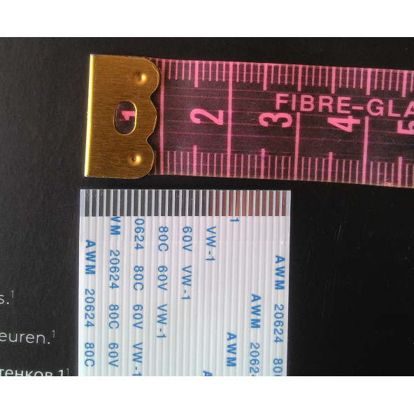 Awm 20624 80C 60V Vw-1 Flex Şerit Kablo 30 Pin. Eni 3Cm 30-1-15A - 2