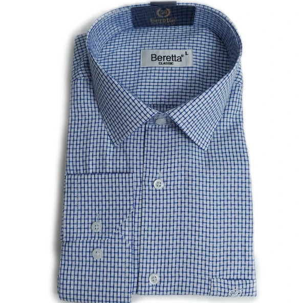 5114 Pötikareli Classic Gömlek