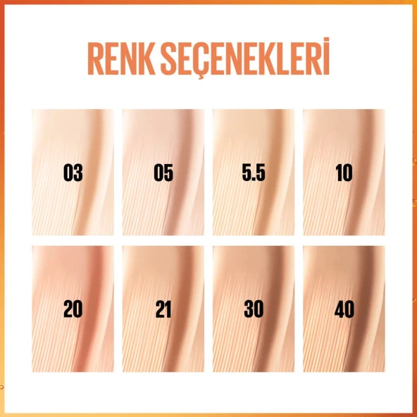 Maybelline New York Super Stay Skin Tint Fondöten - 20 - 5