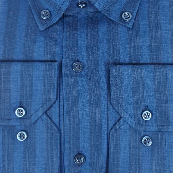 5105 Klasik Gömlek - Resim 4