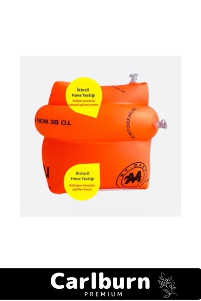 Özel Üretim Pvc Malzeme Kolu Saran Hava Yastıklı Her Yaşa Uygun Şişme Yüzme Kolluğu - 3