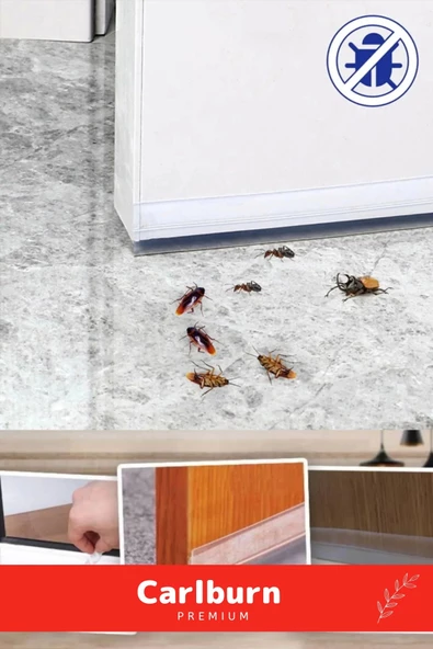 Rüzgar Kesici Ses Böcek Toz Önleyici Yalıtım Kapı Pencere Isı Izolasyon Şeffaf Şerit Bant 5mt 1 Adet - Resim 6