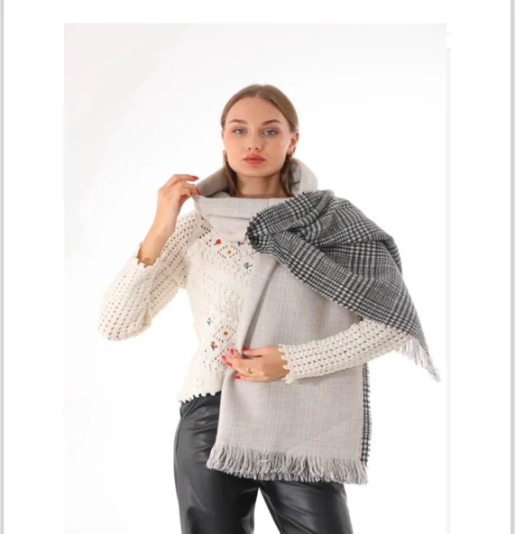 Asilla Moda 65*180 Omuz Şalı (02153) - Resim 2