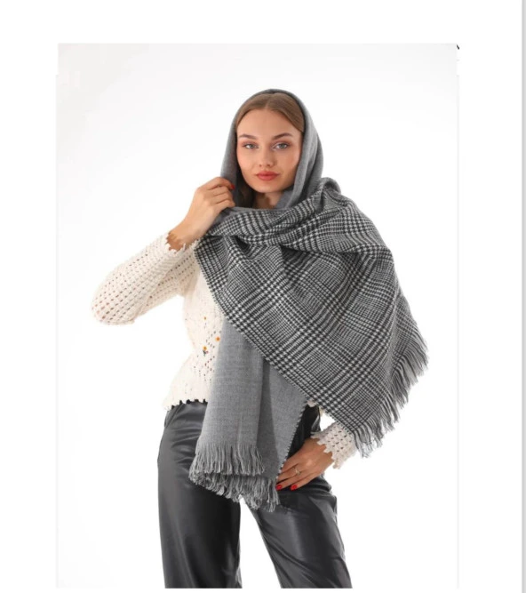 Asilla Moda 65*180 Omuz Şalı (02152) - Resim 3