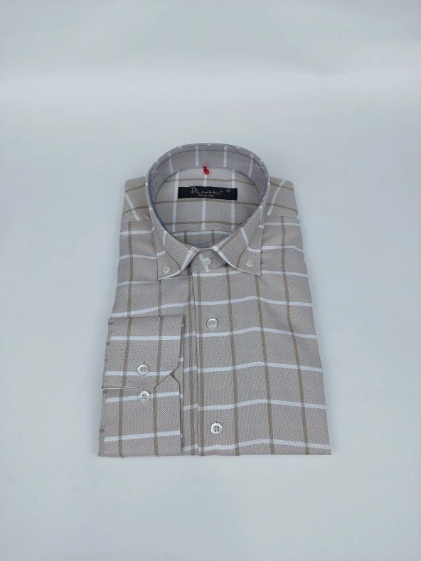 2616 Kareli Slim Fit Gömlek