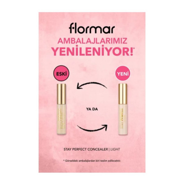 Flormar Stay Perfect Yoğun Pigmentli Kapatıcı 002 Light: Sıcak Alt Ton - 5