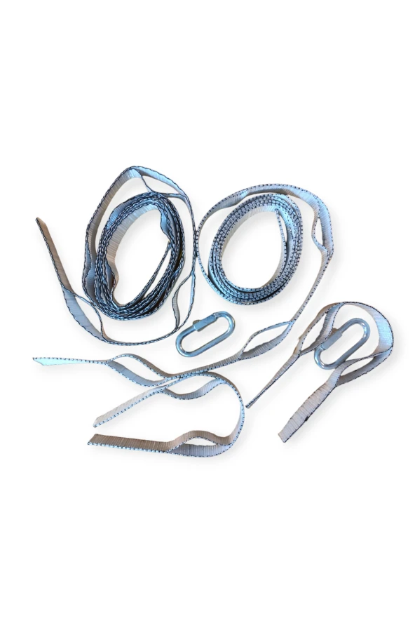 Naturecamp Ennu Turkuaz Kamp Hamak Seti - Resim 3