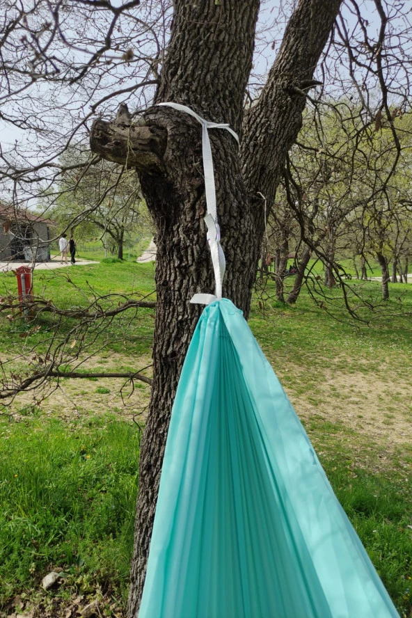 Naturecamp Ennu Turkuaz Kamp Hamak Seti - Resim 5