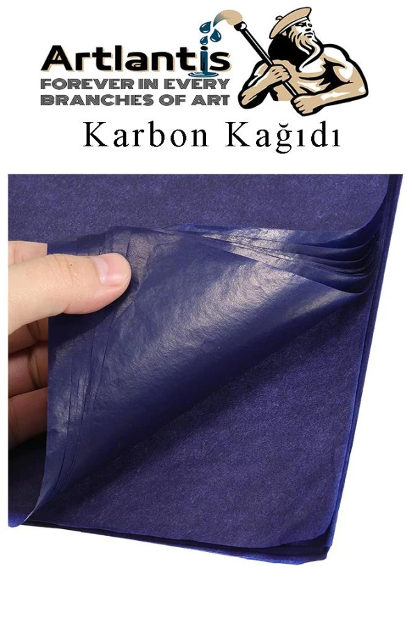 Kırmızı Karbon Kağıdı A4 5 Adet 21x29,7 cm Kopya Kağıdı Transfer Kağıdı Renkli Karbon Kağıdı - 2