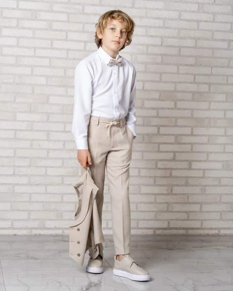 Erkek Çocuk Yelekli Takım Elbise