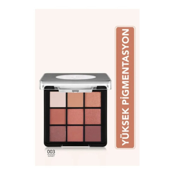 Flormar Exclusive Eyeshadow Palette 003 Sunset