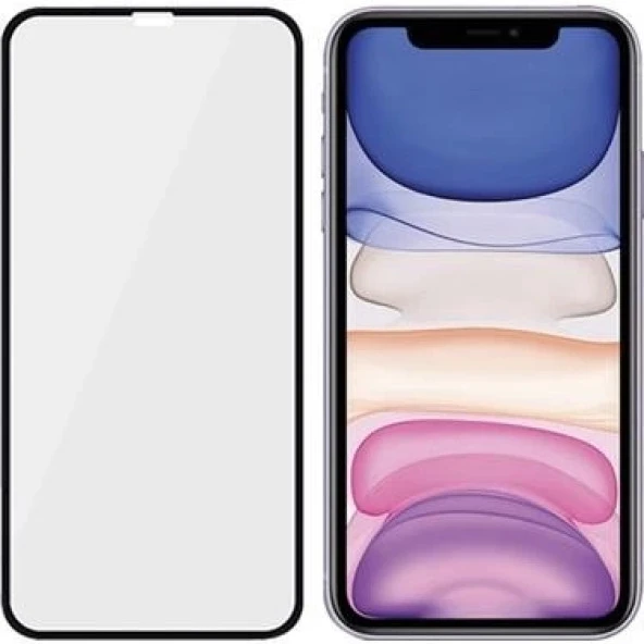 İPHONE XS MAX MONSTER 5D SÜPER PET EKRAN KORUYUCU JELATİN - Resim 2