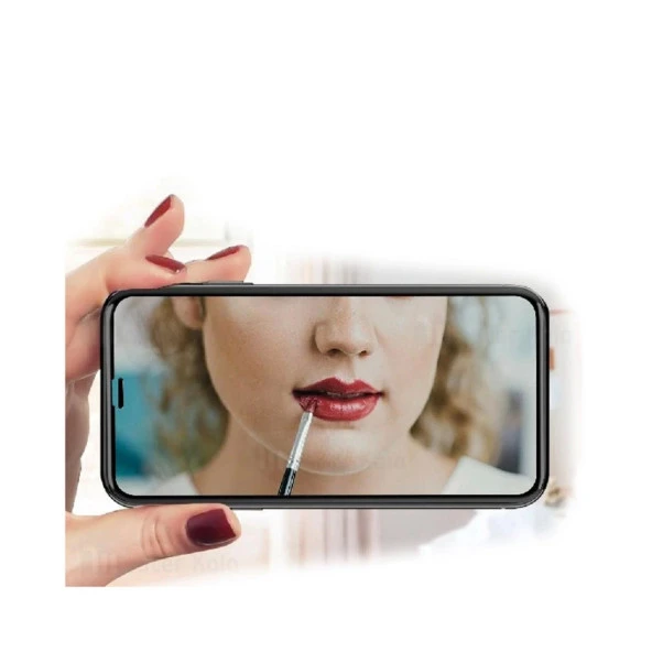 Joyroom JM2019 iPhone X - XS Aynalı Cam Full Ekran Koruyucu - Resim 2