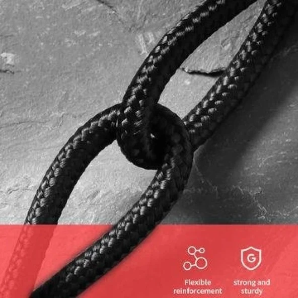 Joyroom S-M376 Type-c Mikro İphone Örgülü Çoklu USB Kablosu - Resim 5