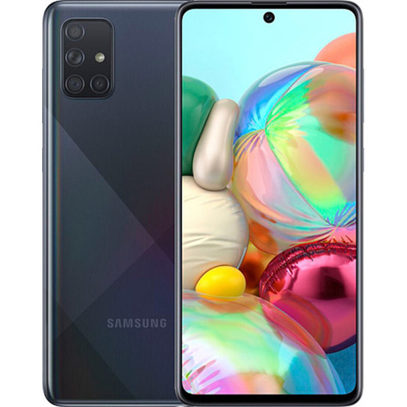 Samsung Galaxy A71 128 GB  8GB Ram Siyah Cep Telefonu (Outlet/yenilenmiş-ikinciel))