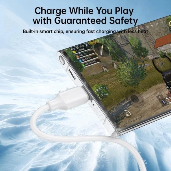 Joyroom 60W Type-C-Type-C Şarj Kablosu 0,25M - Resim 5