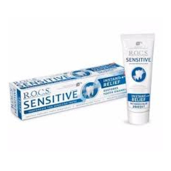 Rocs Sensitive Instant Relief Diş Macunu 75 ml