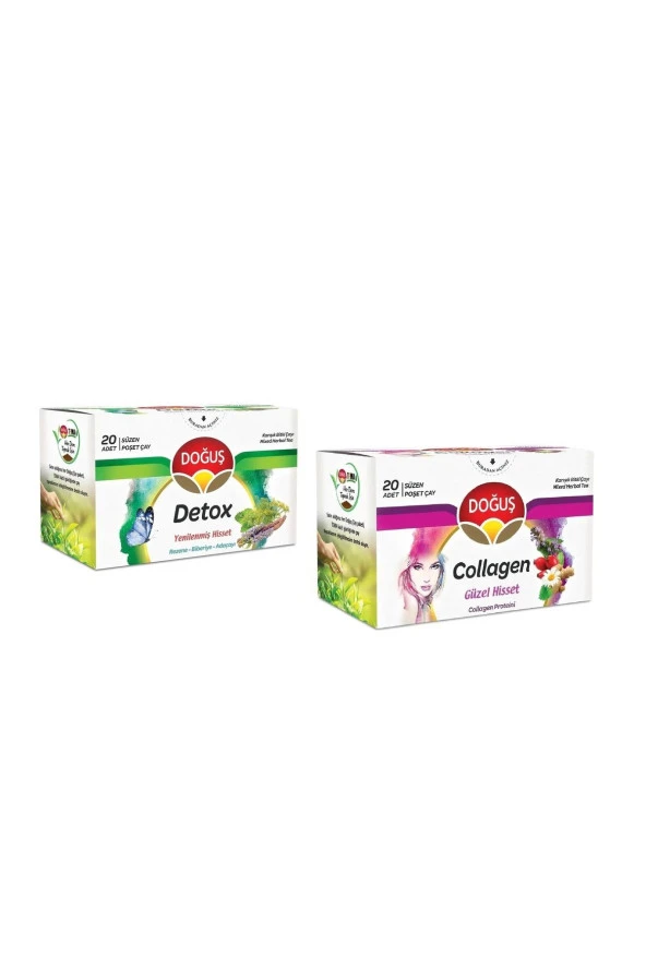 DOĞUŞ Collagen Ve Detox Doğuş Süzen Bardak Poşet Çay