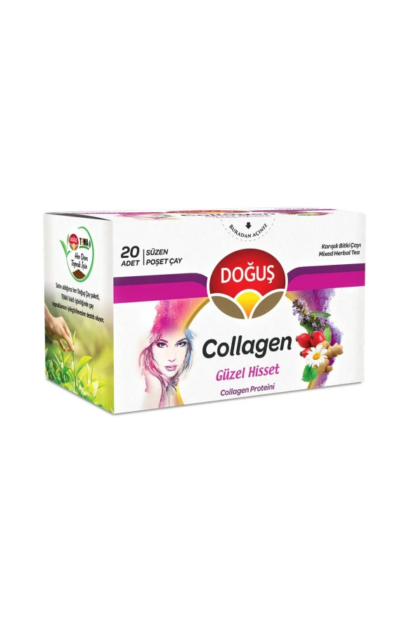 DOĞUŞ Collagen Bitki Çayı 20'Li 30G