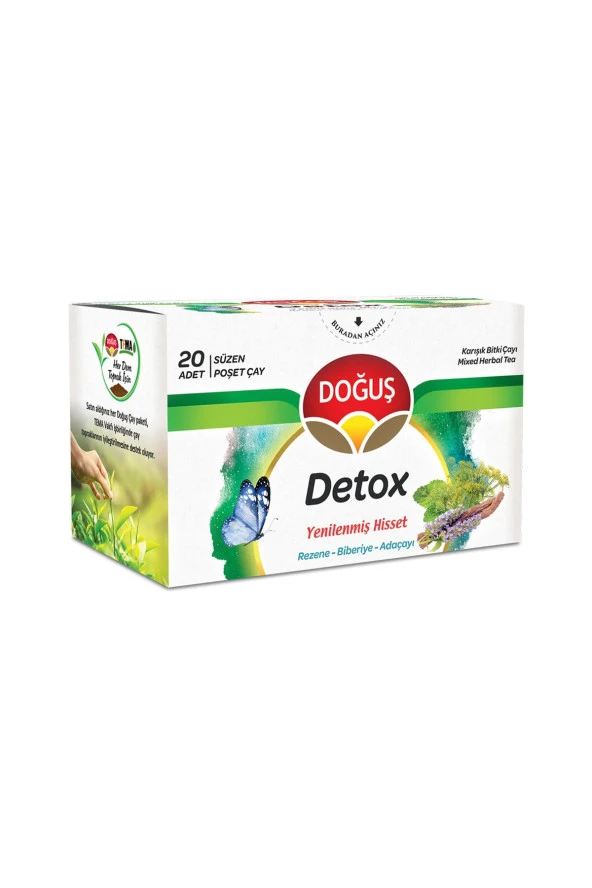 DOĞUŞ Detox Karışık Bitki Çayı 20'Li 30G