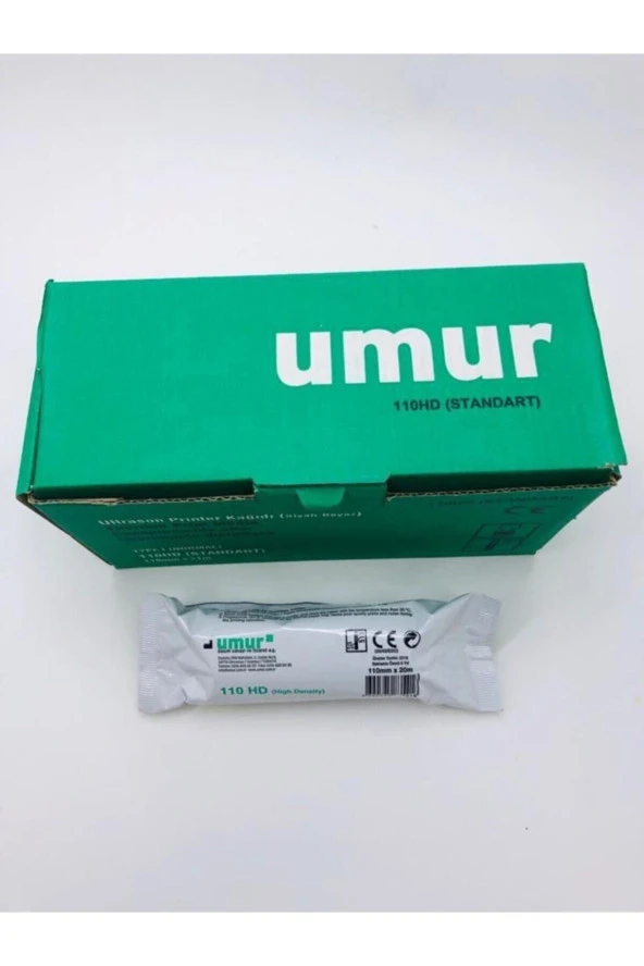 UMUR 110Hd Ultrason Kağıdı Ultrasound Printer Kağıdı 110Hd Sony Ve Mitsubishi Uyumlu 4 Rulo