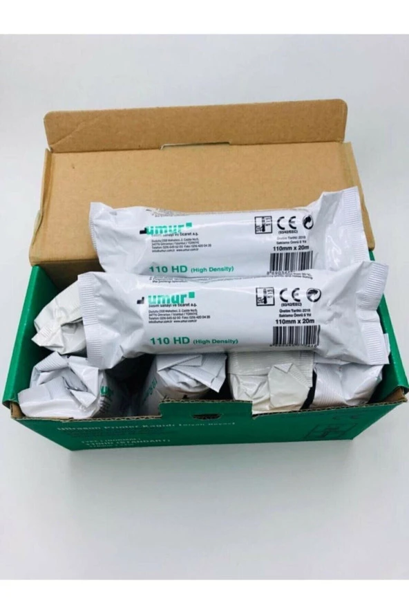 UMUR 10 Rulo 110Hd Ultrason Kağıdı Ultrason Printer Kağıdı 110Hd Sony Ve Mitsubishi Uyumlu - 3