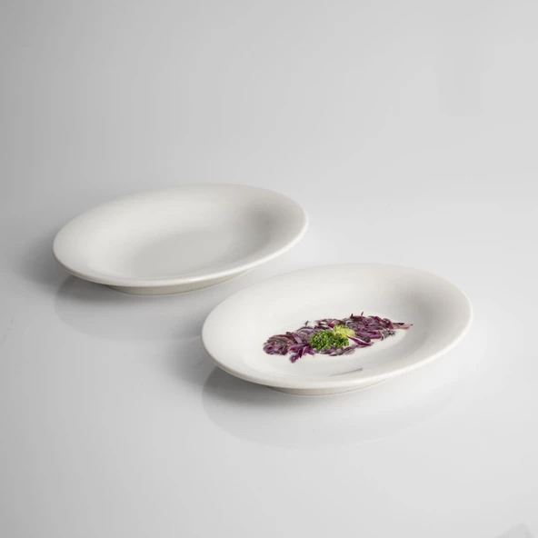 GÜRAL PORSELEN Paris 2 Parça 21 Cm Kayık Tabak - 2