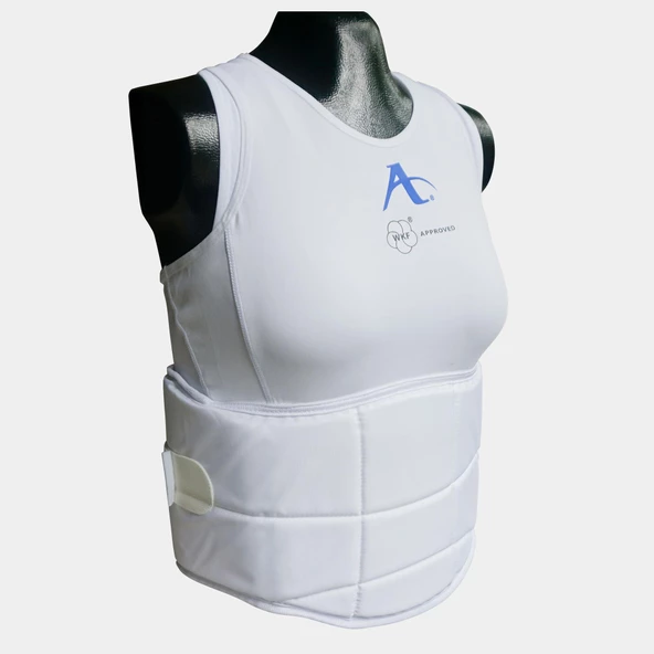 Arawaza WKF Onaylı Karate Bayan Vücut Koruyucu Kadın Body Protector