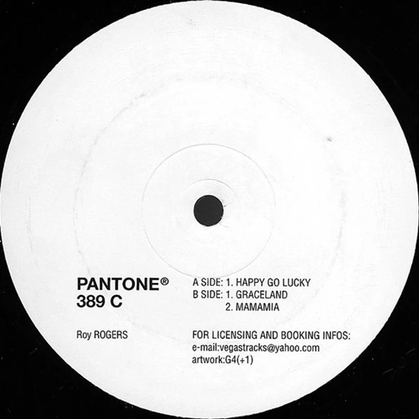 Pantone® 389 C - Roy Rogers - House, Disco, French House Vinly Plak alithestereo