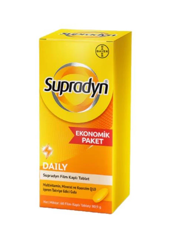 Supradyn Koenzim Q10 60 Tablet ürün görseli 1